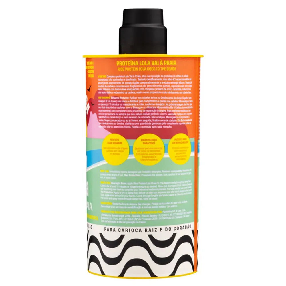Lola Ela é Carioca Proteína 3 em 1 | 500ml / 16.9 fl oz