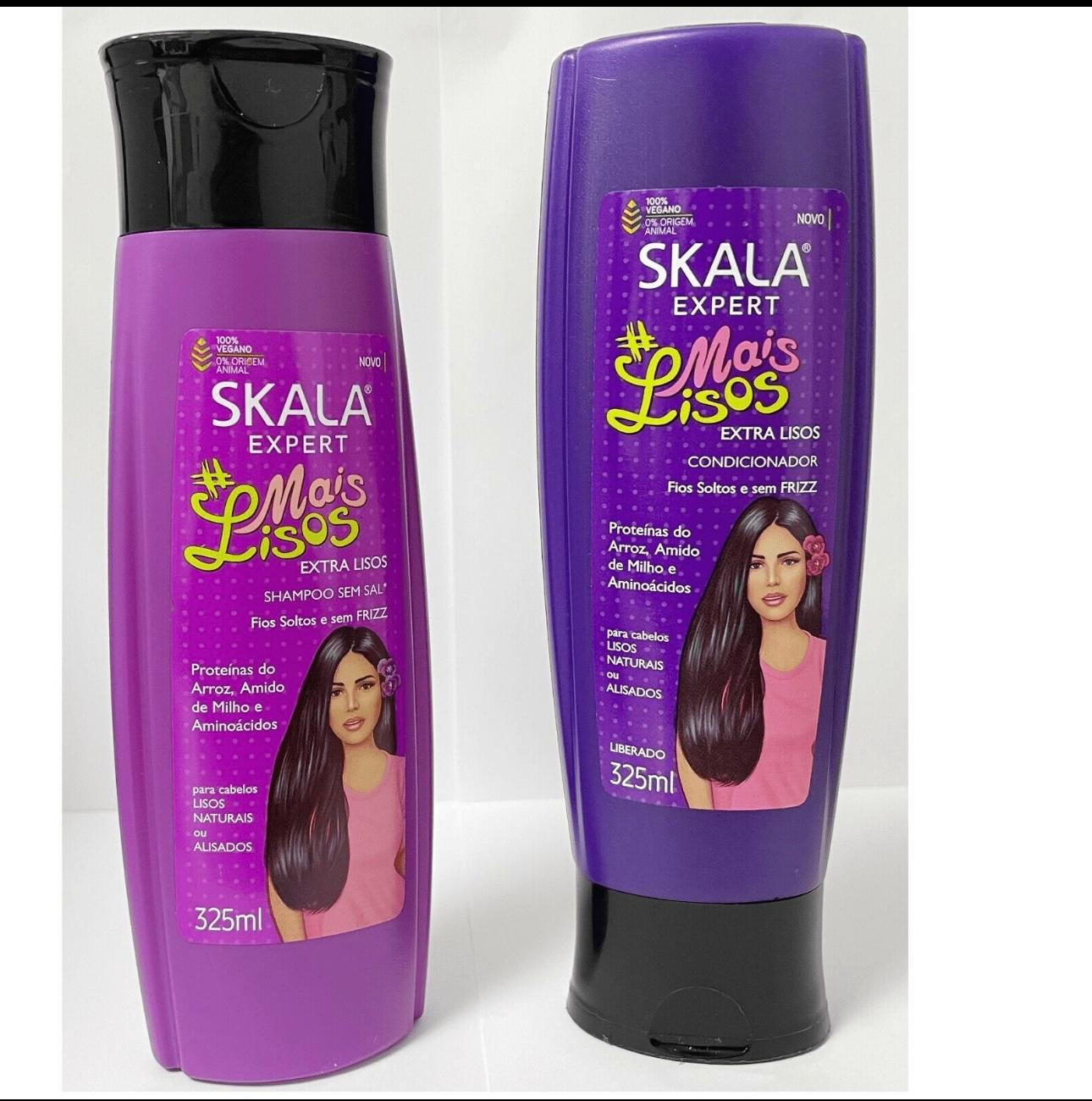 Skala Expert Mais Lisos Shampoo & Conditioner Set 325ml – Vegan – Anti-Frizz