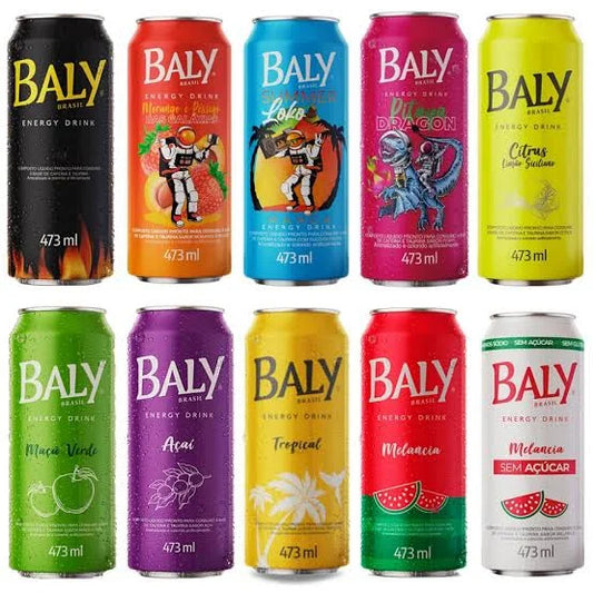 Baly Brasil - Energy Drink - 16fl oz (473ml)