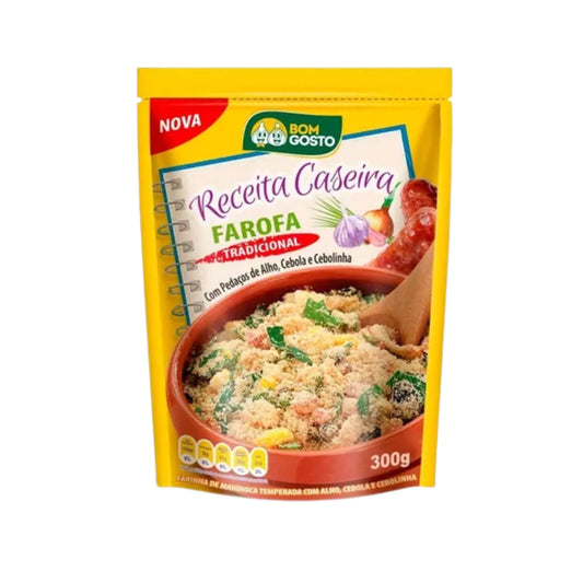 Bom Gosto Farofa Tradicional - 10.5oz (300g)