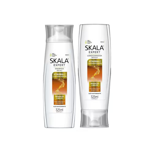 Skala Expert Vitamin C + Plant Collagen Shampoo & Conditioner Set 325ml