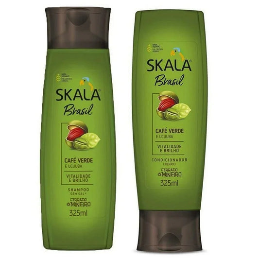 Skala Brasil Green Coffee & Ucuuba Shampoo & Conditioner Set 325ml