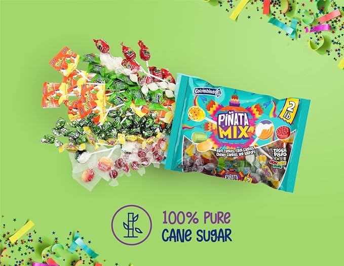 Colombina Piñata Mix Hard Candy Assortment – 1 Bag 2 lb