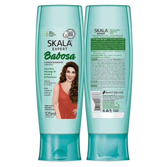 Skala Expert Babosa Aloe Vera Shampoo & Conditioner Set 325ml – Vegan–Hydrating