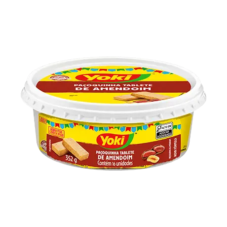 Yoki Paçoquinha Tablete de Amendoim - 12.4oz (352g)