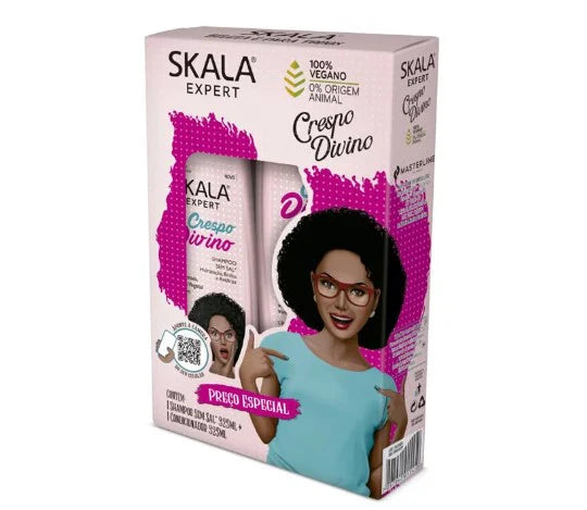 Skala Expert Crespo Divino Shampoo & Conditioner Set 325ml – Curly Hair