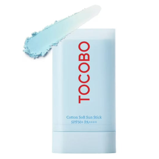 TOCOBO Cotton Soft Sun Stick SPF50+ PA++++ (19g / 0.67 oz) - Matte Finish, Sebum Control