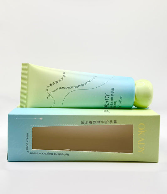 OKADY Refreshing Fragrance Essence Hand Cream – Citrus & Avocado – 50g / 1.76 fl oz