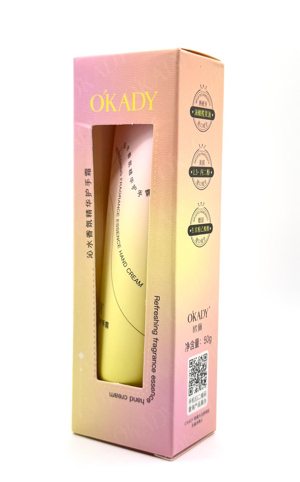 OKADY Refreshing Fragrance Essence Hand Cream Jasmine – 50g / 1.76 fl.oz