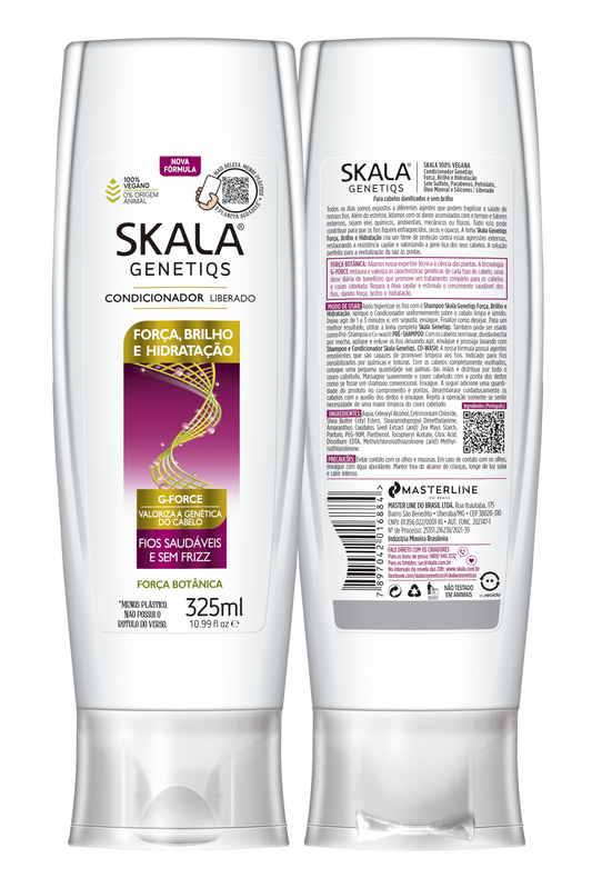 Skala Genetiqs G-Force Shampoo & Conditioner Set 325ml–Strength, Shine & Hydration