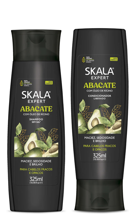Skala Expert Avocado & Castor Oil Shampoo & Conditioner Set 325ml